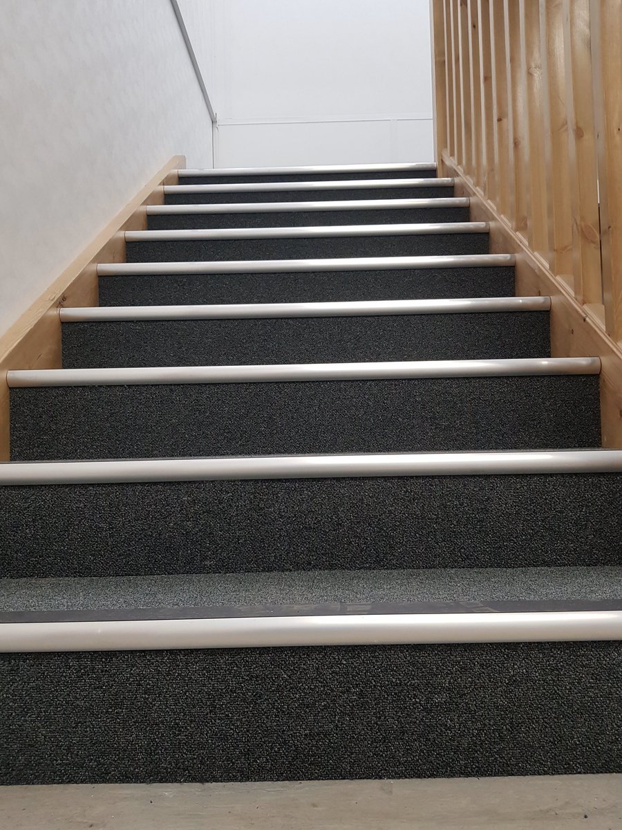 monflooring's tweet photo. A small project completed ✅ today for our client in #cramlington featuring @Flooring_CFS Modena tiles and Nosings by @QuantumFlooring #ContractFlooring #FlooringContractor https://t.co/azKl87giE0