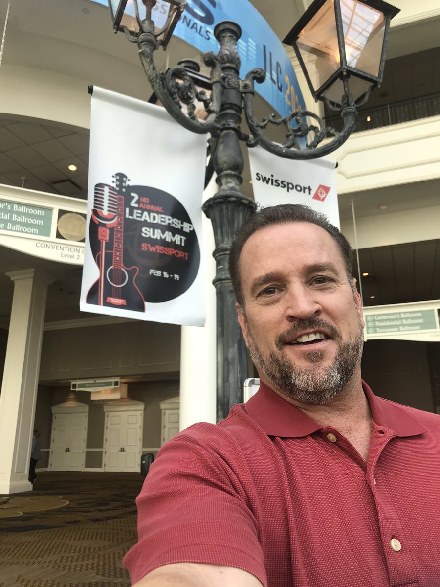 DougHansonSpeak's tweet photo. I had a WONDERFUL time at the Gaylord Opryland hotel in Nashville with the amazing North American leaders at Swissport.  It’s no wonder they are in the airline industry because everything about them and their event was “First Class”!  #PlayFullOut! https://t.co/IK8Ri8ogx7