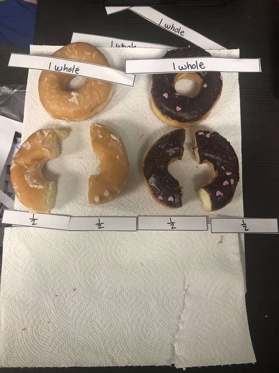MrsEndicott3rd's tweet photo. Thank you @dunkindonuts #Independence KY... they delivered donuts today and I grabbed a box to help with my math lesson! Math lesson saved! https://t.co/x5afbO8dE9