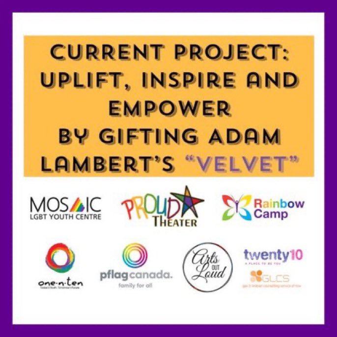 Adam Lambert’s #Velvet is now available for pre-order! Release date March 20/20! We’ve updated our gifting post - More info here glambertangels2.wixsite.com/glambertangels