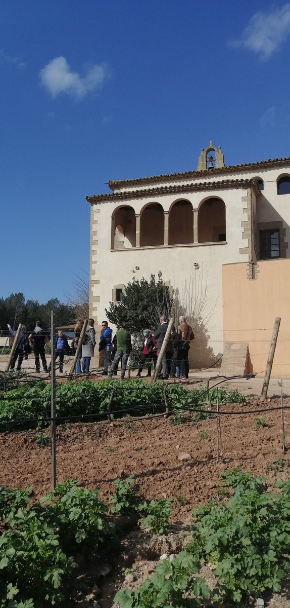 Molt contents de la visita dels companys de la <a href="/DOEmporda/">DO Empordà</a> Compartir experiències ens enriqueix! Gràcies per la visita! #vicatala #producteslocals #femterritori