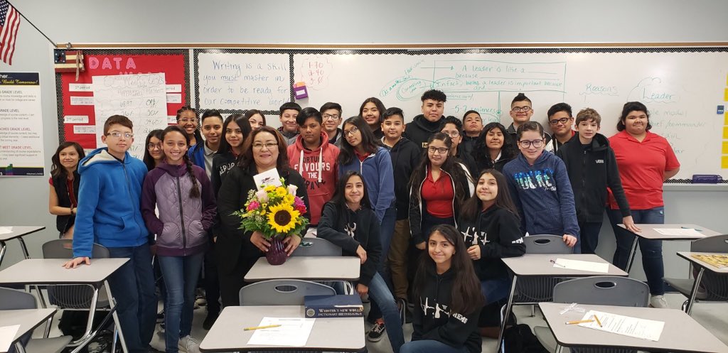 cespar04's tweet photo. I am beyond humbled and blessed to be the 2019-2020 Teacher of the Year for REMS....I love what I do and wouldn’t change it for the world! 

Thank you to my husband, my wonderful children who support me...and to my colleagues who inspire me every single day...❤️🤓❤️ https://t.co/s4LLPvPJ7O