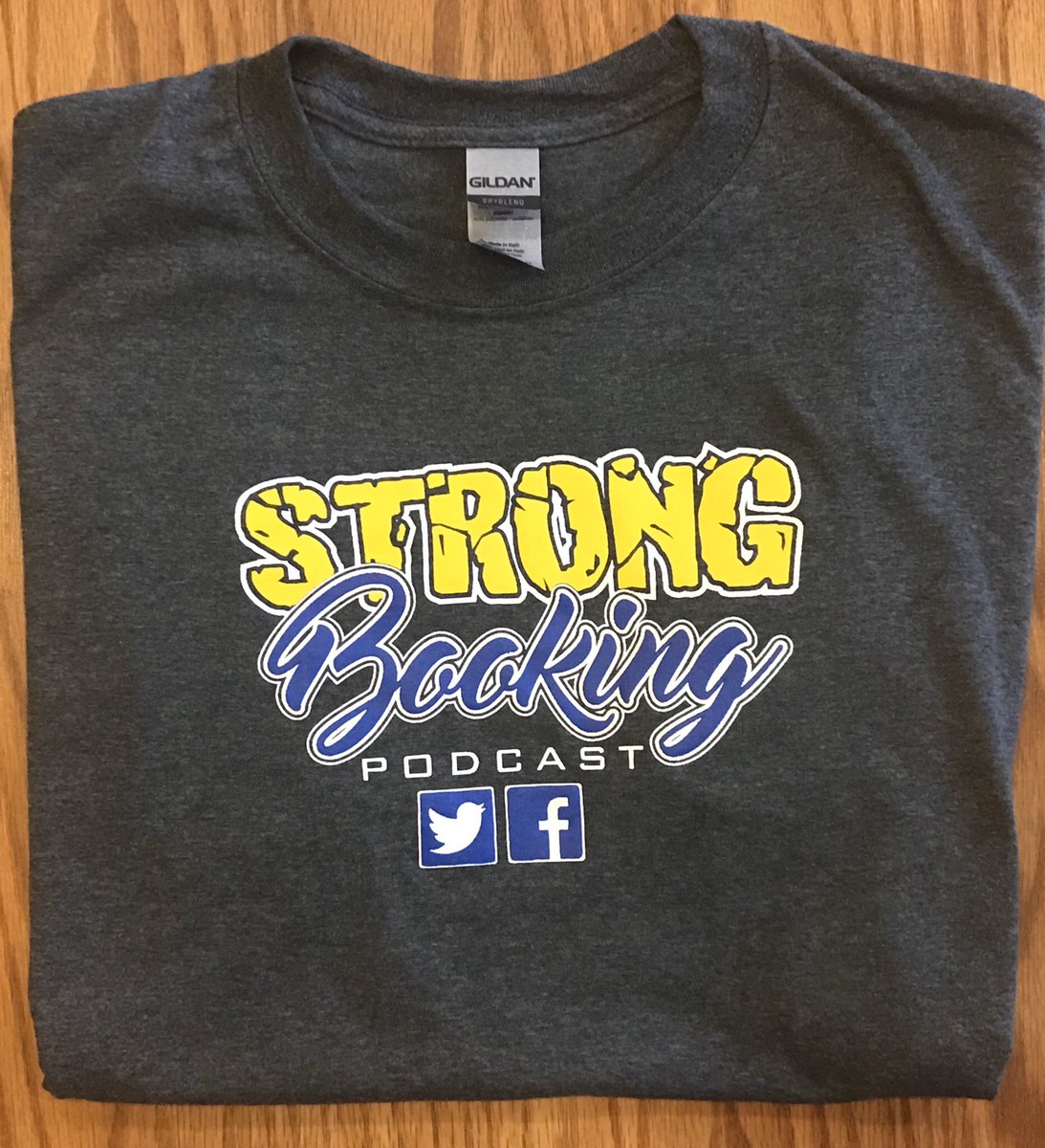 BookingStrong's tweet image. ALRIGHT ALL YOU STRONG BOOKING FANS THE SHIRTS ARE FINALLY HERE!!!! If you would like one they are only $15 and all proceeds go back into growing our podcast. If you want one just message us on here and we can get you lined out with this SWEET looking shirt. #strongbooking
