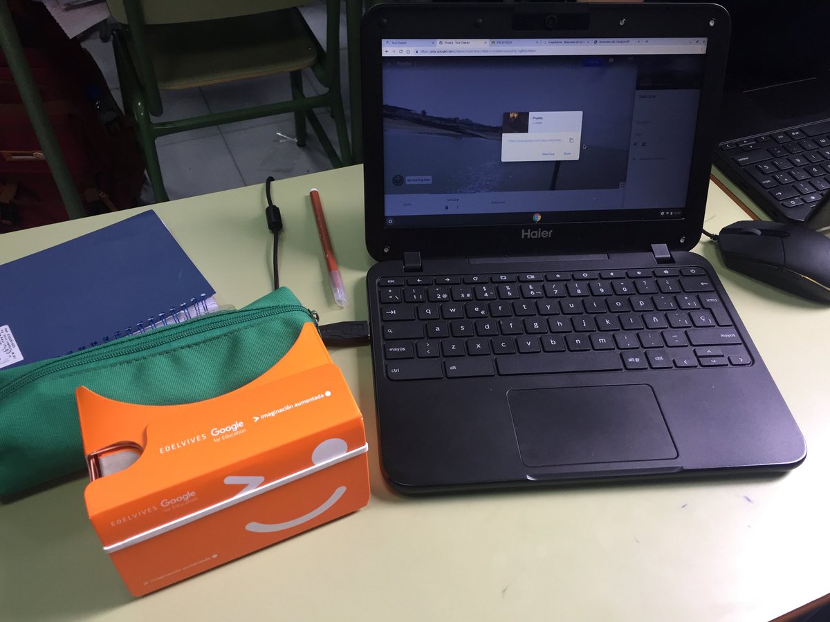 Recreamos el viaje de #Magallanes-Elcano en #RealidadVirtual #TourCreator #Chromebook ⁦<a href="/GoogleForEdu/">Google for Education</a>⁩ #TardeSteam en ⁦<a href="/colegiosanramon/">Colegio San Ramón y San Antonio</a>⁩ ⁦<a href="/EdelvivesPRO/">EdelvivesPRO</a>⁩