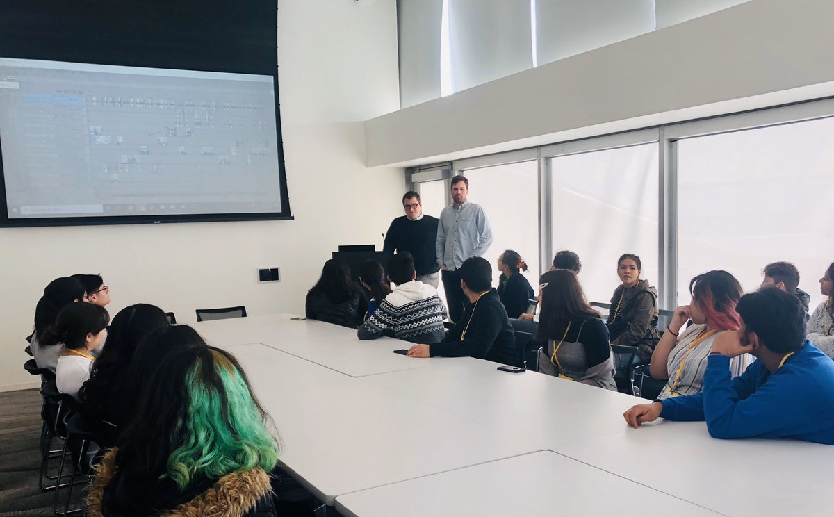 Mr. Robinson’s and Mr. Sujak’s AP Lang students touring the #WBEZ studios talking with real #NPR podcasters, producers, reporters, and editors in preparation for the NPR Student Podcast Challenge. What an experience!  #StudentPodcastChallenge #MortonPride <a href="/MrSujak/">Mr. Sujak</a> <a href="/sarahelorraine/">Sarah Lorraine (she/her/ella)</a>