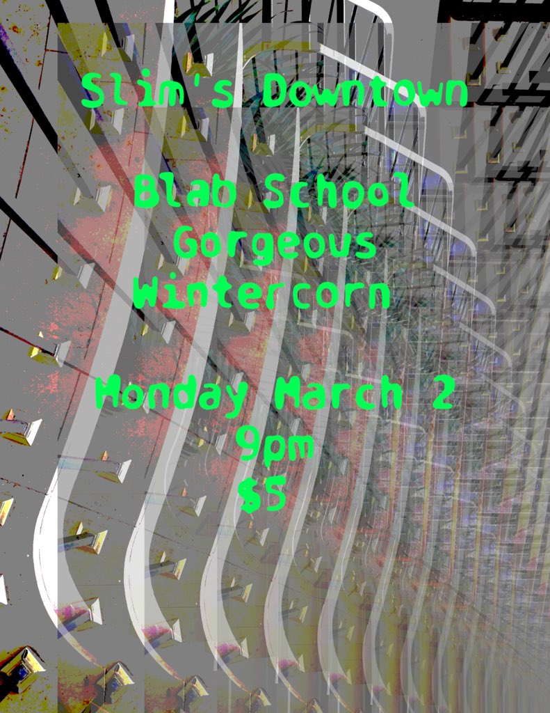 We're back at <a href="/SlimsRaleigh/">Slim's Raleigh</a> in two weeks! We're playing on March 2 with <a href="/thisbandisgorg/">Gorgeous</a> and Wintercorn! We hate Mondays like Garfield so let's hang out 😽