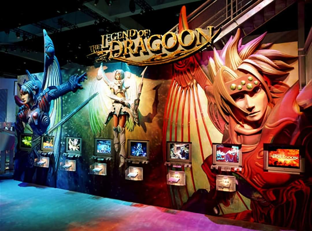 Twenty years ago Sony had this amazing setup for Legend of Dragoon at E3.Wo...