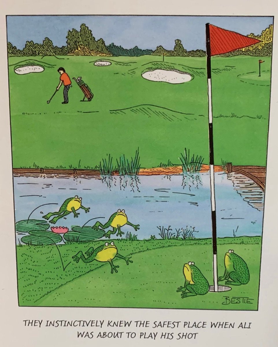 Do you have a friend that golfs like Ali?⛳😂
👇Tag them below!