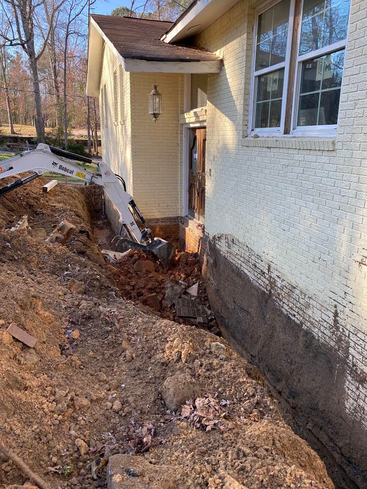 gregorylandscap's tweet photo. We've been working on waterproofing a basement and with all this rain, it couldn't be more necessary. https://t.co/23Zog1rDvV
