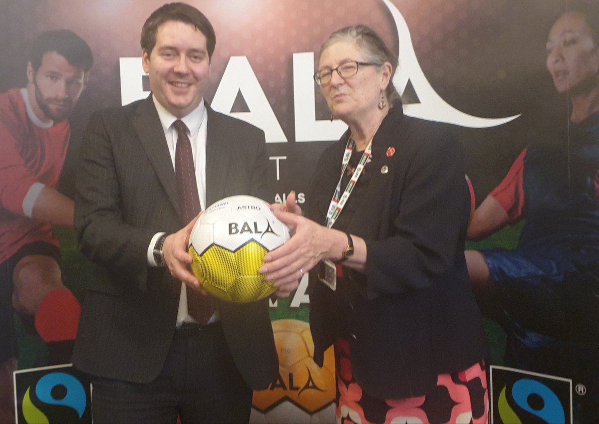 ScotCoopParty's tweet photo. We were pleased to be at the Cross Party Group on #Fairtrade in @ScotParl tonight.  Good to see @NeilBibby &amp; @claudiabeamish there, well done to @ColinSmythMSP for hosting the event, good to hear about another Co-op @BalaSportUK and their #Fairtrade sports balls https://t.co/vS3KwfDsII