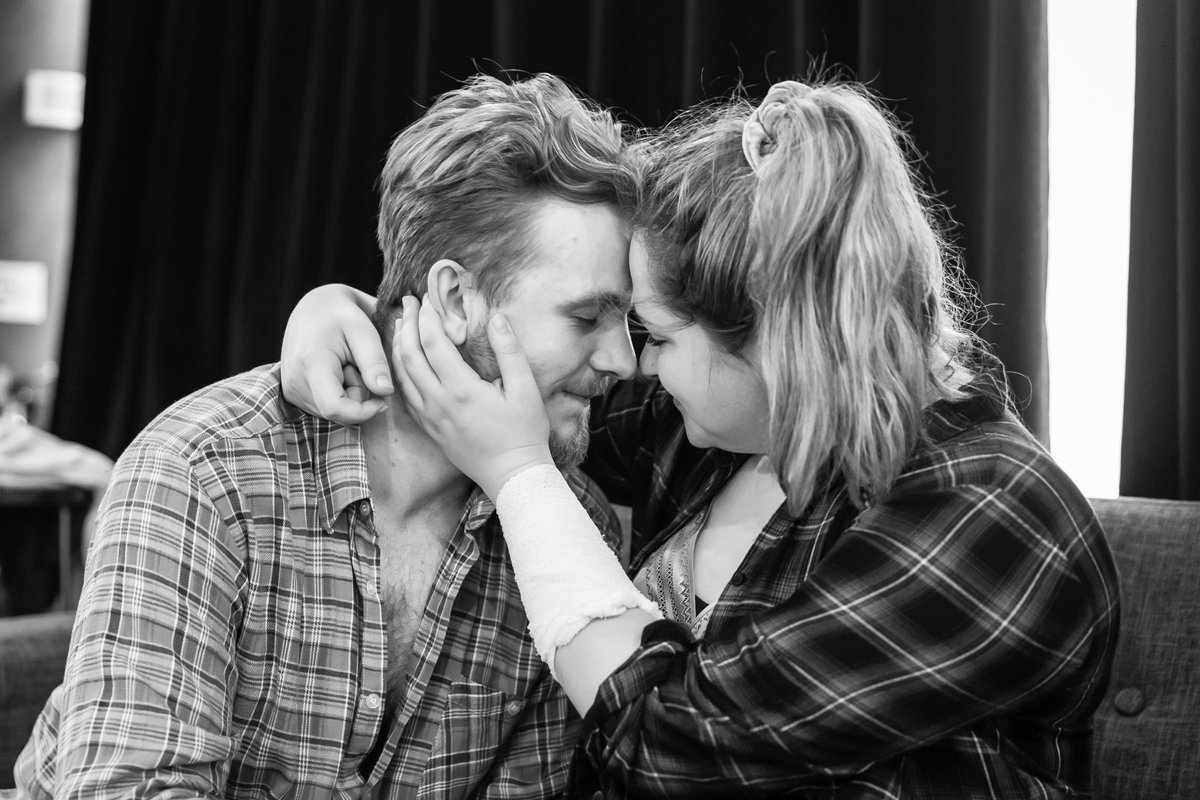 BigBootsTheatre's tweet image. Look Back in Anger opens next week! New gallery of Look Back in Love!  Check it out. bigbootstheatrecompany.com/look-back-in-a… 
#photography @zefrographica 
@RowanHDouglas @_aaronbennett @JamesD_Force @HollyHinton1 #rehearsals #love #lookbackinanger @MyTheatreMates @SeanStanley2