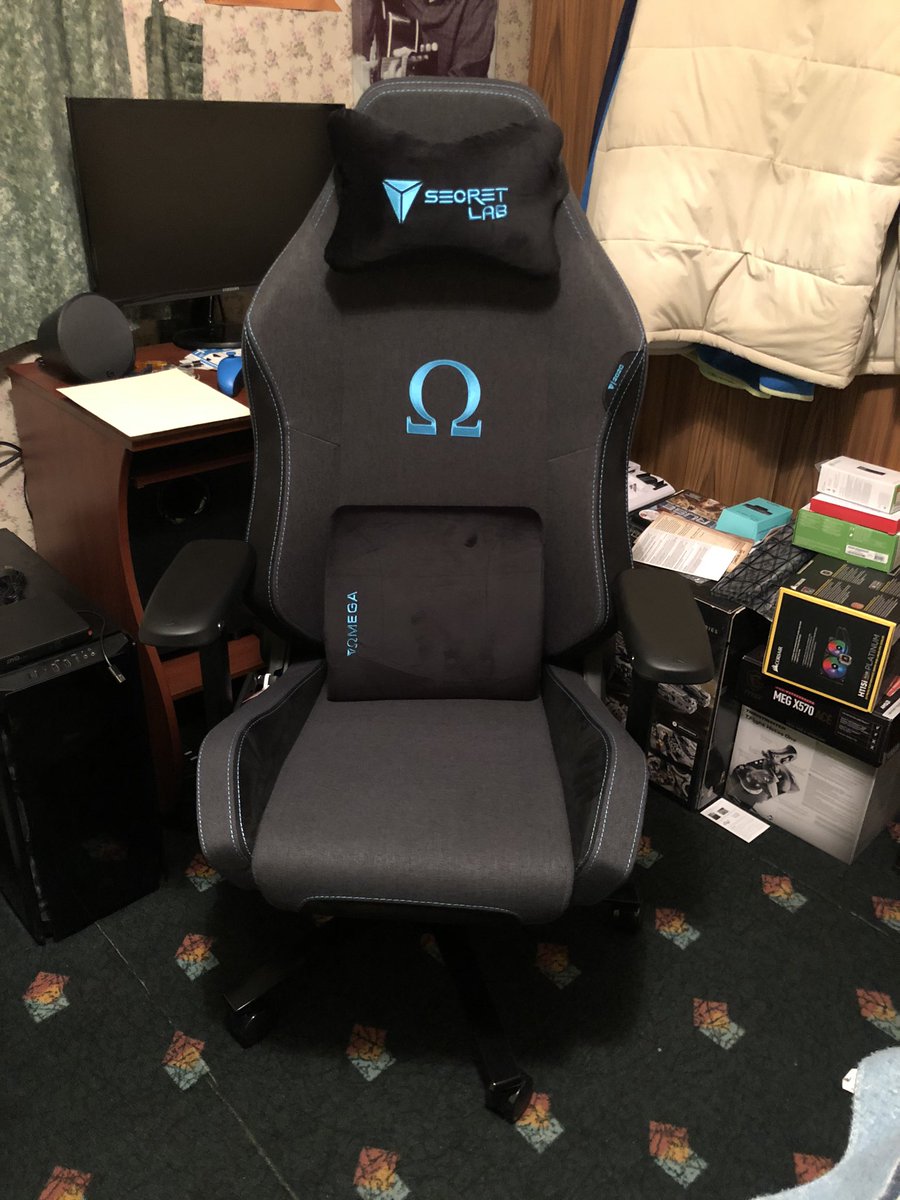 ryanmatty's tweet image. Just assembled my new #secretlab chair. @secretlabchairs