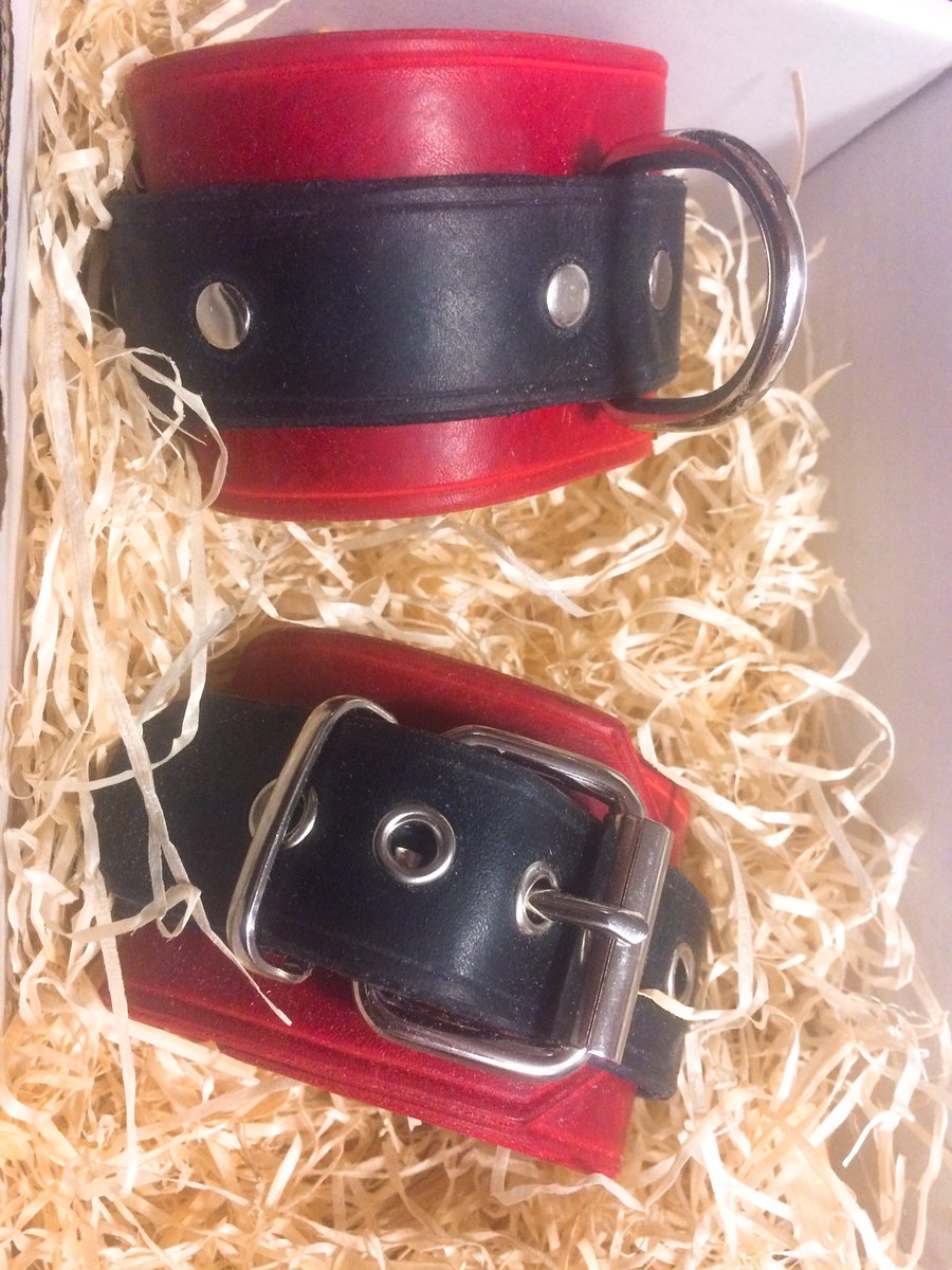 Sirtain: ๐ MRM, Folsom (@talonsofahawk) on Twitter photo Just received a pair of leather restraint cuffs made by the amazingly talented <a href="/MockingbirdLthr/">MockingbirdLeather</a> , brilliant quality, prompt delivery & high quality customer service, can not recommend his work enough! Now, just need to put these to use with some rubber & rope on a lucky sub...๐ Just received a pair of leather restraint cuffs made by the amazingly talented <a href="/MockingbirdLthr/">MockingbirdLeather</a> , brilliant quality, prompt delivery & high quality customer service, can not recommend his work enough! Now, just need to put these to use with some rubber & rope on a lucky sub...๐