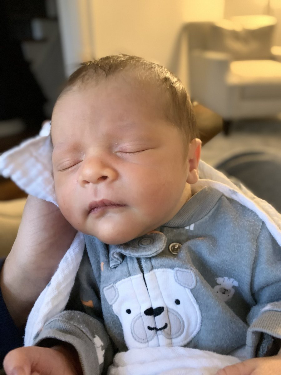 Welcoming the newest member of the <a href="/UofT_DoM/">Department of Medicine University of Toronto</a>’s Division of Clinical Pharmacology &amp; Toxicology, Matthew Zipursky. He’s ~25 years away from joining the call schedule, but mom Carolyn and dad ⁦<a href="/JonZipursky/">Jonathan Zipursky</a>⁩ are now on call 1-in-1 for the foreseeable future.