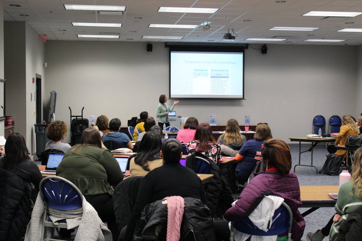 maywood89's tweet photo. 4th grade educators across D89 came together in preparation for our Standards Based Grading (SBG) report card pilot. Becoming a SBG district is one of our multi-year strategies to meet our Strategic goal of⬆️Student Growth & Achievement.
#D89AlwaysLearning https://t.co/82V9ITTbox