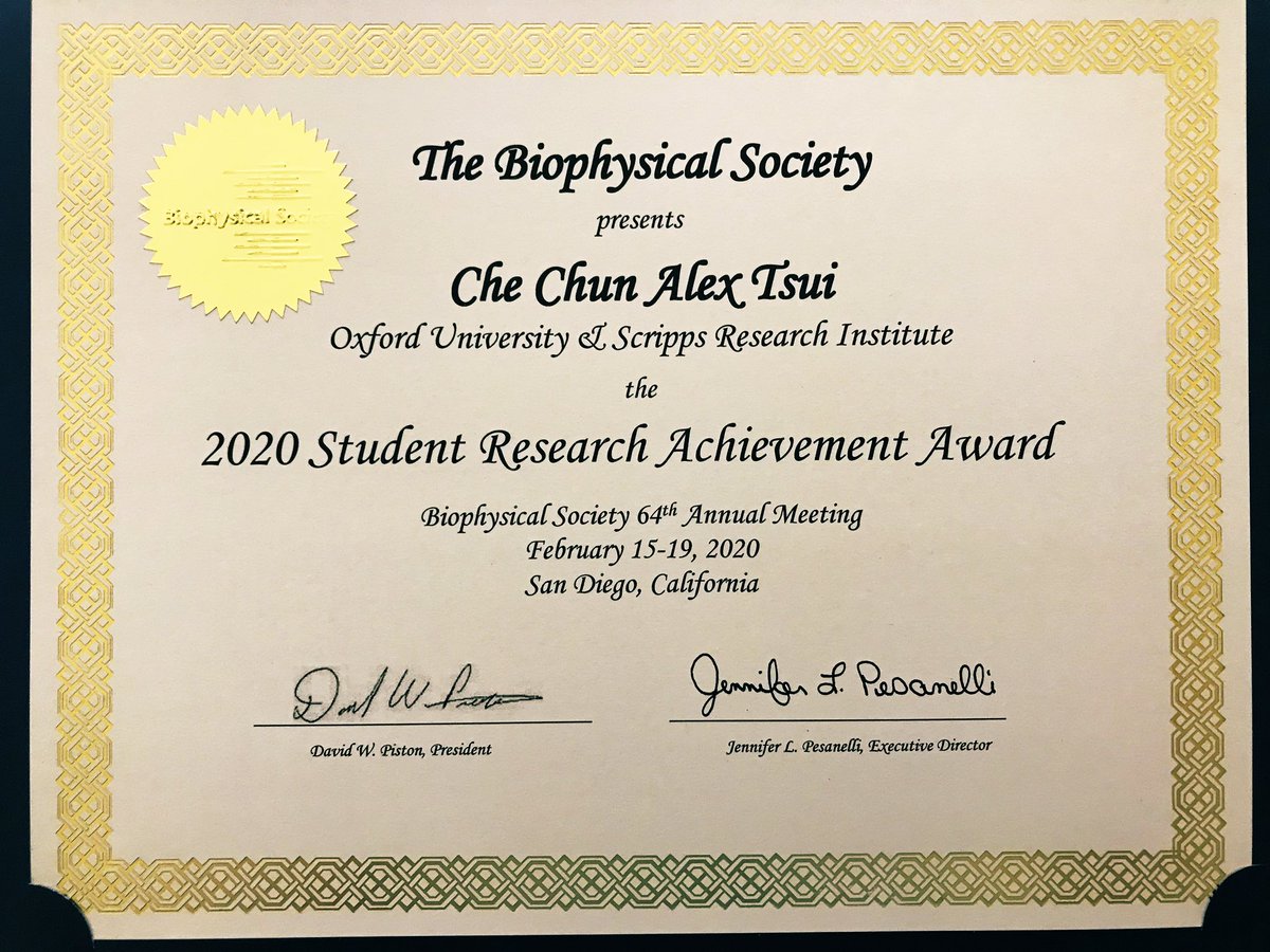 ccalextsui's tweet photo. Delighted to be awarded a poster prize at #BPS20. Big thanks to @mark_sansom! It was also great meeting up with co-supervisor and collaborator @WardLab1 @emily_liman. Lots to be done for Otopetrin channels 🍋 https://t.co/2qU0tlv9oq
