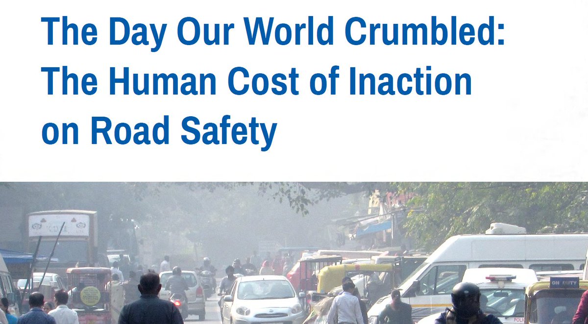 RoadSafetyNGOs's tweet image. 66% of People's Survey respondents live in fear that they or their loved ones might be in a crash again.
Yesterday we released The Day Our World Crumbled: The Human Cost of Inaction on Road Safety. Read the press release HERE: roadsafetyngos.org/peoples-survey…
#EnoughIsEnough #CommitToAct