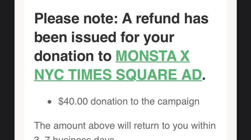 kihocuties's tweet photo. ????????
Why did I recieve a refund for this
I was one of the first donators https://t.co/XRQb0m5i78