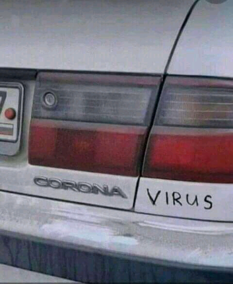 kazimdandauda's tweet photo. so this is the corona virus u guys are talking about?? so everyone in china has this car?? https://t.co/dyTbmgeHUT