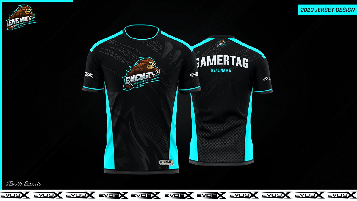 evo9x's tweet photo. We would like to welcome Enemity eSports to the Evo9X family. Introducing their official 2020 Pro Jerseyr. Use code "Enemity" for 10% off! #EvolutionOfAChampion

Get It Now: https://t.co/J8XzAOcoDT https://t.co/QOKgg4i9KY