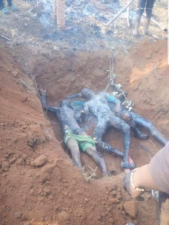 Andrea_Bockmann's tweet photo. After seeing these pictures from southern cameroons, can't believe this is happening in modern times. Where is AU,UN ? European Union, Common wealth , America? How can fellow humans be treated like this because of territorial intergrety ? Somebody do something I wish I had ... https://t.co/GzgsuLdEyk