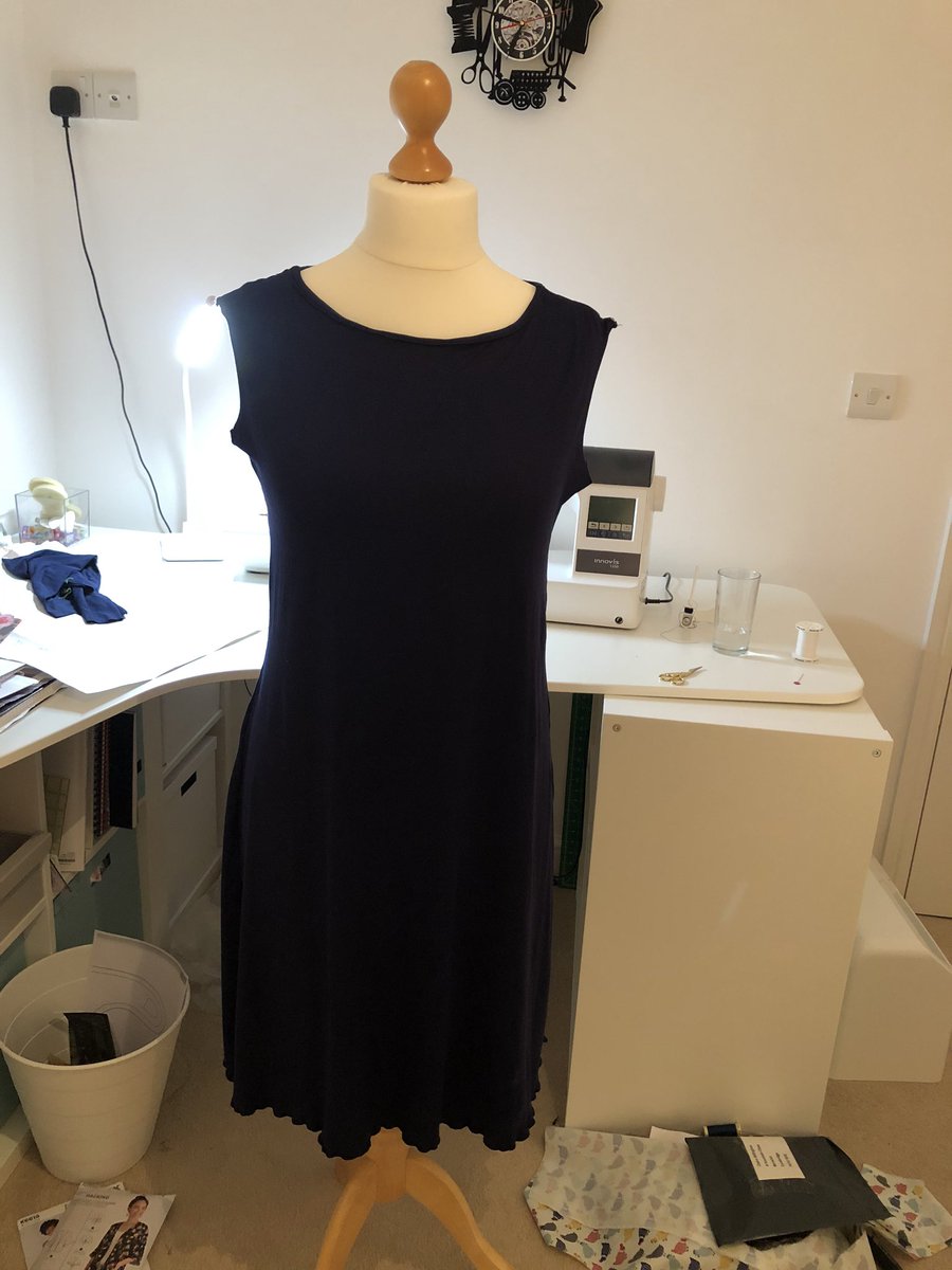 NeedlezNPinz's tweet photo. Doris the manikin is finally wearing something new Hem time https://t.co/R2BEfaU6Dp #doris #manikin #memade #sewover50 #dressmaking #challenge #dressmakeroftheyear #sewmagazine #simplicitypatterns #hem #lovesewing #sewingroom #happyplace #handmade #craft #memadewardrobe #sewtime https://t.co/qWqSgcKLrV