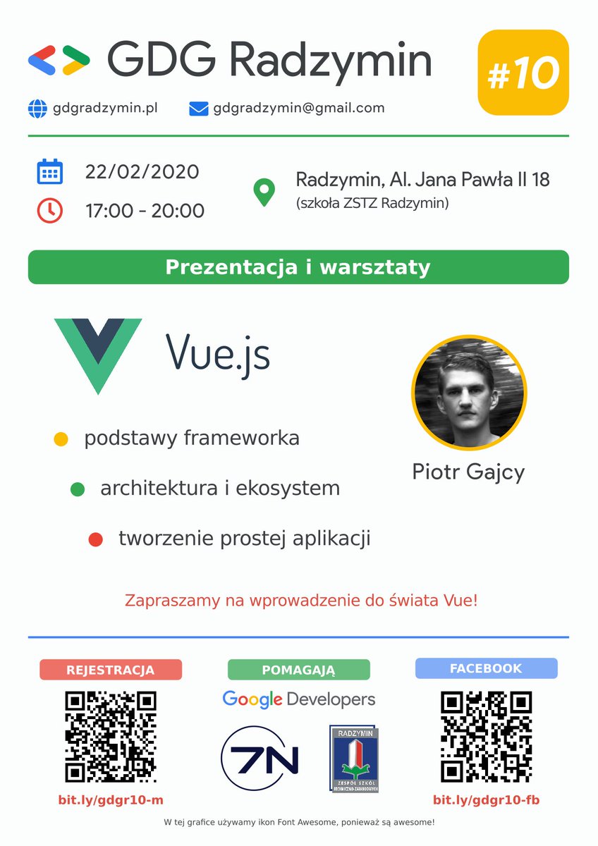 #VueJS #gdg @7NPoland 🔥🔥🔥