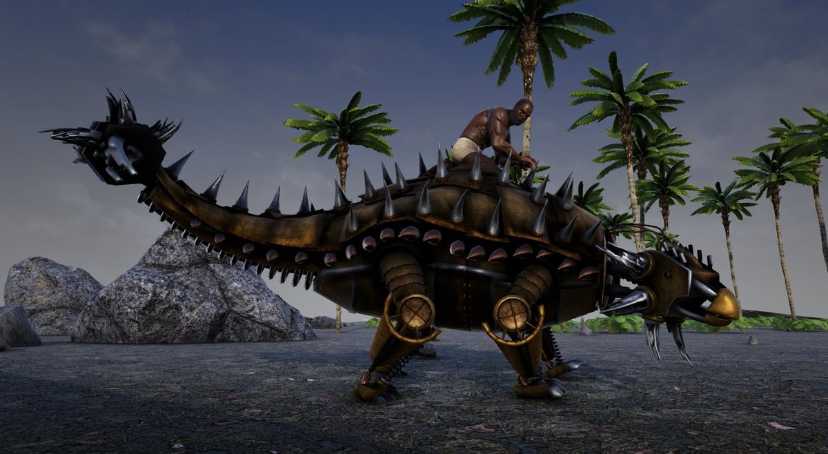 iSPEZZ's tweet photo. New Mech Ankylo w/ and w/o Steampunk Ankylo Armor
@survivetheark @ComplexMinded @ZenRowe @Jatheish @CudaCores @arkjesse #ClockworksCreatures #arksponsoredMod #ArkModding #ArkSteampunk #SteampunkMod #UE4 https://t.co/7UQsfIT6qn