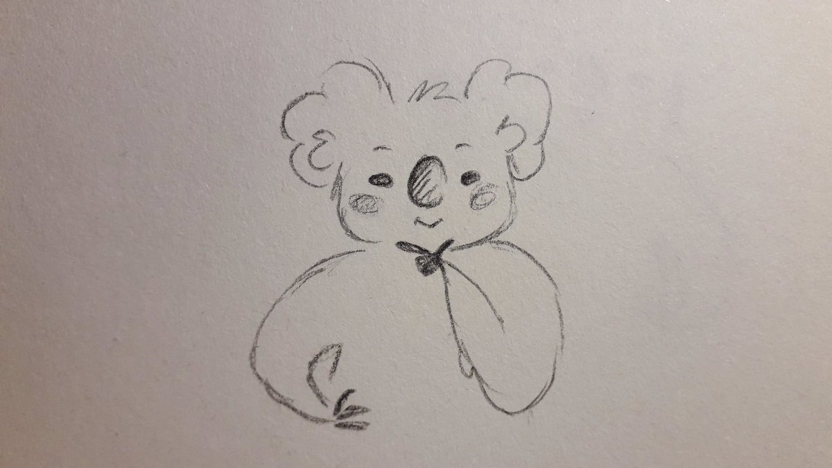 2. My name here is Koalaquarelle because I used to draw koalas everywhere since I was in high school and aquarelle (another world that not-French speakers can't pronounce) means watercolor in French. These koalas are my signature drawings.