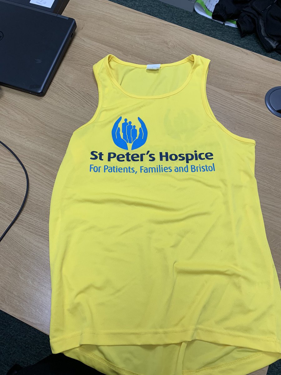 TomScoffham's tweet photo. Looking forward to running my 1st Bristol 10K to raise money for the amazing @CorporateSPH . Thank you for the running vest. #Bristol10k #needtotrain Donations greatly appreciated and the link to my JustGiving page is below, thanks! https://t.co/TBRA8on6cq https://t.co/Ki62A7pK9H
