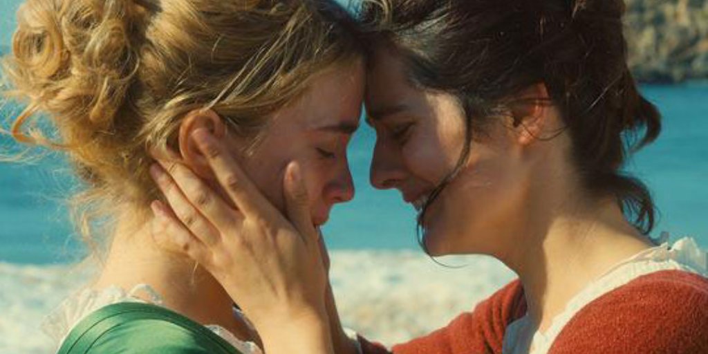 Lese-Tipp: Céline Sciamma - die Regisseurin von PORTRÄT EINER JUNGEN FRAU IN FLAMMEN - und die beiden Hauptdarstellerinnen Adèle Haenel und Noémie Merlant im Gespräch über die Macht eines lesbischen Historienfilms buff.ly/2HumLIz