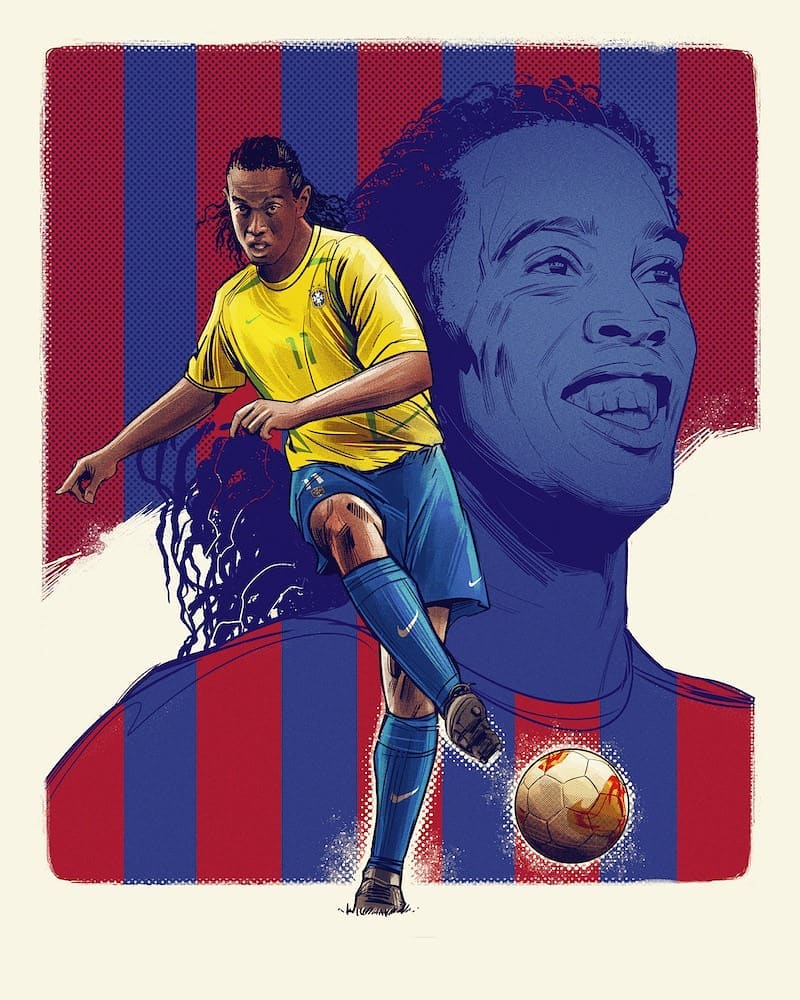 10Ronaldinho's tweet photo. 🤙🏾 #RonaldinhoArt 🎨 https://t.co/G5H4iZO2s6