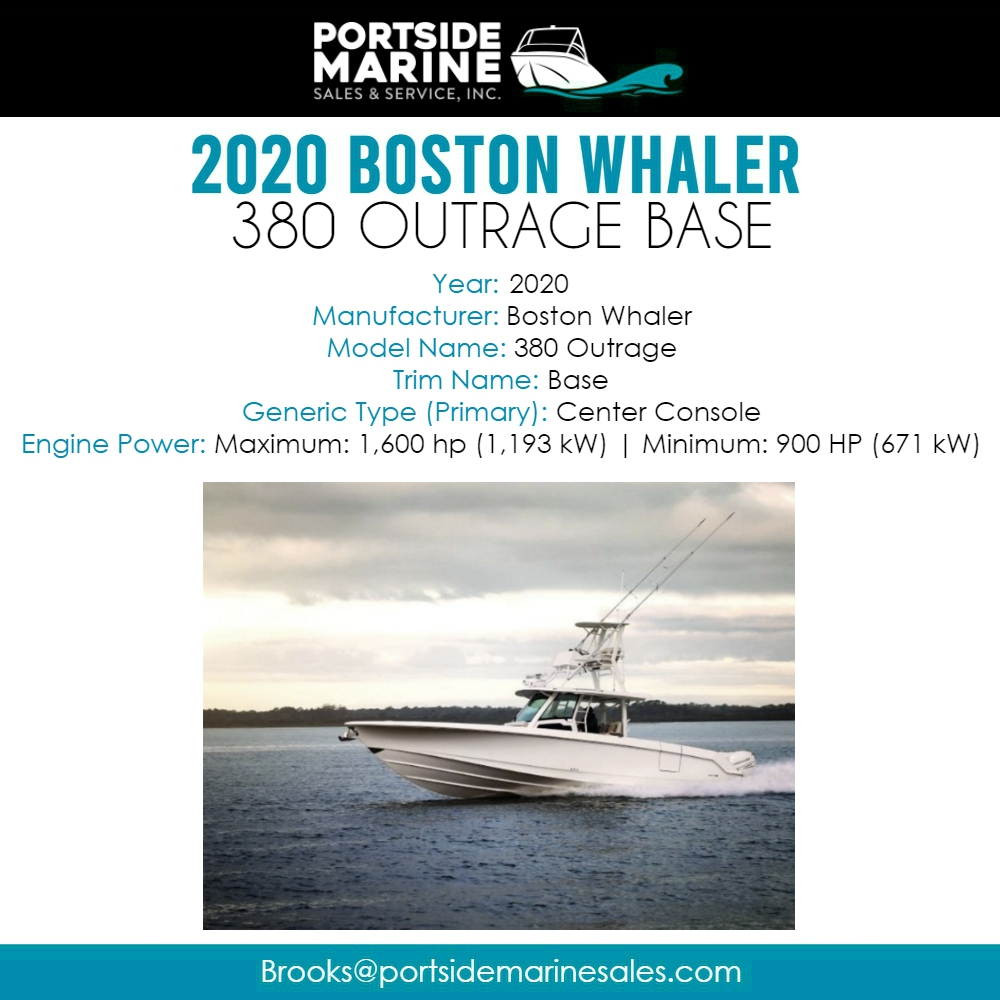 The 380 Outrage® delivers a full-spectrum, pinnacle experience, performing beautifully as an offshore fishing platform, an entertaining vessel, a yacht tender or all of the above.
-
Learn more: portsidemarinesales.com/inventory/v1/C…

#portsidemarinesales #cicero #bostonwhaler #boat