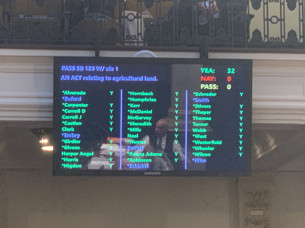 KYSenateGOP's tweet photo. The Senate has passed Senate Bill 103, sponsored by Senator @mattCastlenKY. Information on SB 103 can be found here: https://t.co/OThqjmF8vG #kyga20 https://t.co/200zBbTZF8