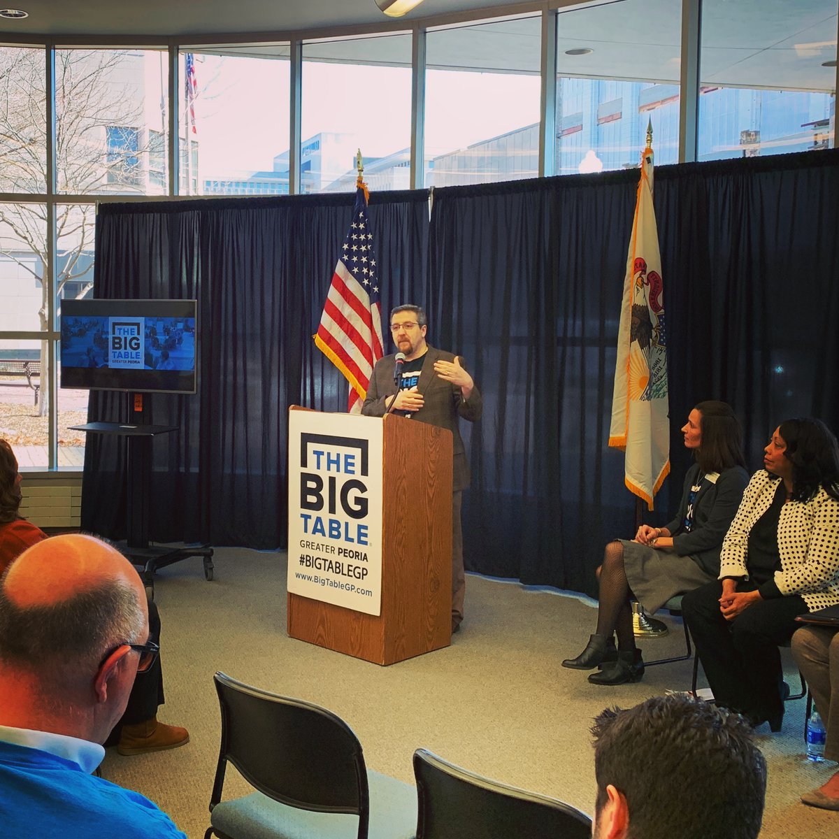 GreaterPeoria's tweet photo. We are proud to be part of The Big Table: Greater Peoria and were excited to participate in today's report release and working sessions.
Visit https://t.co/Tg9xJPFX3A to download the reports. #bigtablegp #greaterpeoria https://t.co/c32PdVOQyG