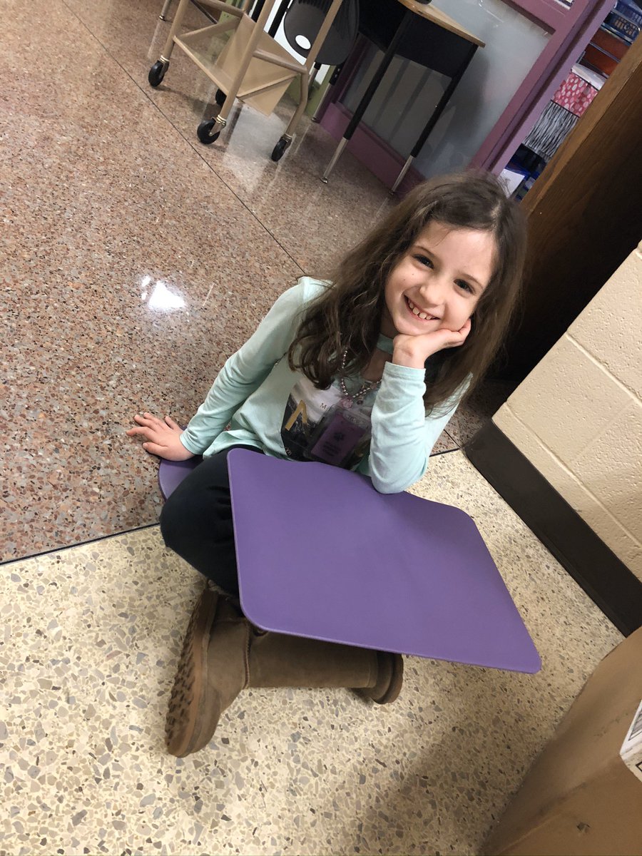 Piloting some new flexible seating with my friends at Pickerington Elementary. <a href="/PLSD/">Pickerington Schools</a> @plsdsupt #PLSDproud <a href="/ISTELearnSpaces/">ISTE Learning Spaces</a> <a href="/mmoriarty775/">melissa moriarty</a> #learningspaces