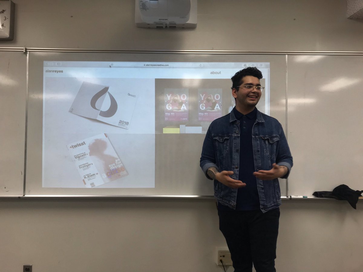 itscppcom's tweet photo. Media design students were treated to guest speaker and CPP Comm alumni, Alan Reyes! #cppcom https://t.co/cdOZ9bnoRp