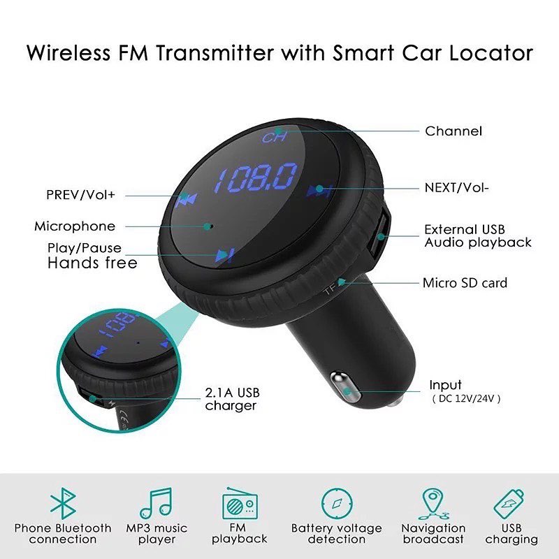 Oja9ja's tweet photo. Bluetooth FM car receiver. N10k only DM for more info. https://t.co/PNCtBNKYRe