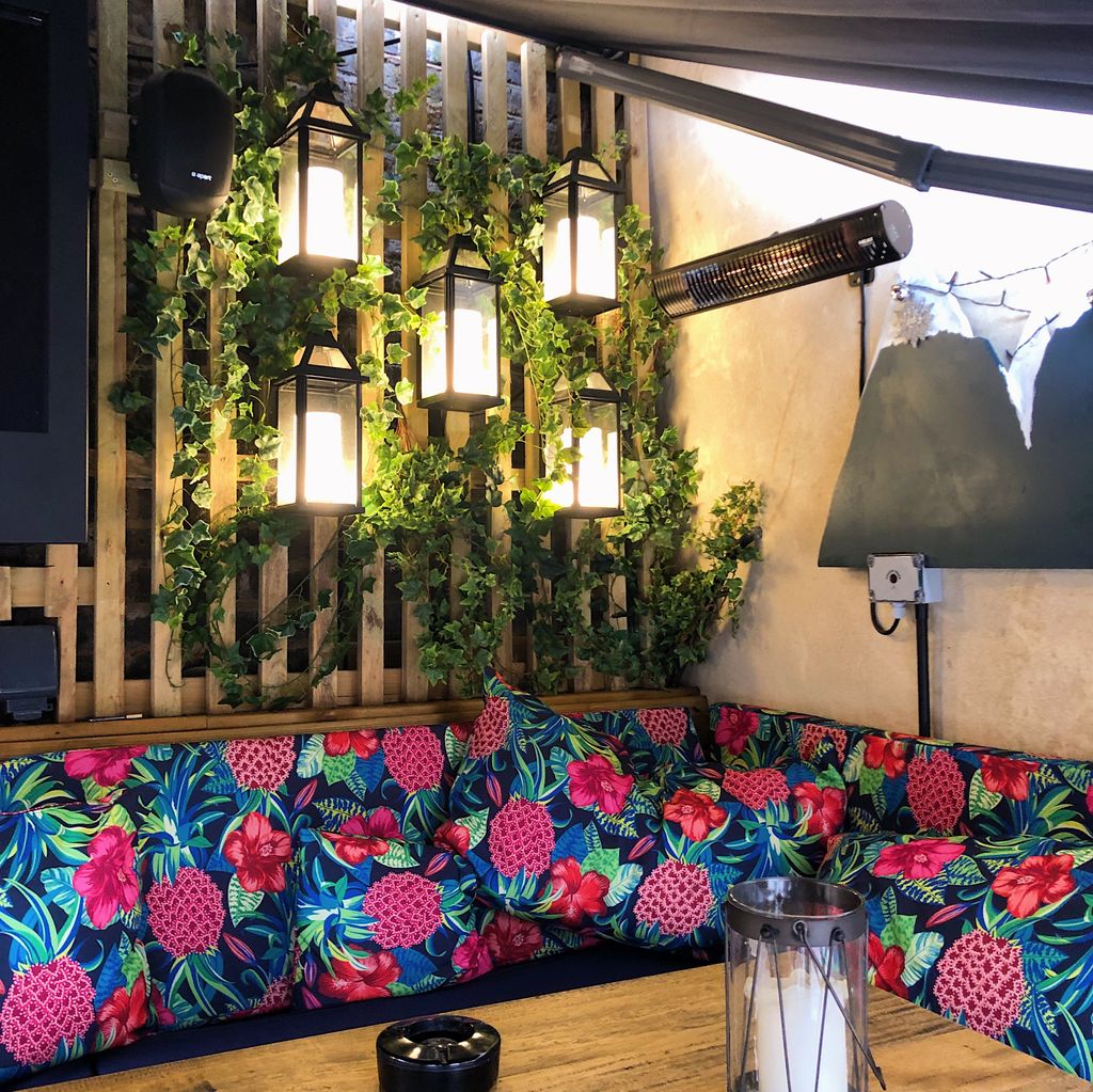 It may not be perfect weather for outdoors drinking but we have the best secret roof terrace in the whole of Covent Garden 😍🍸