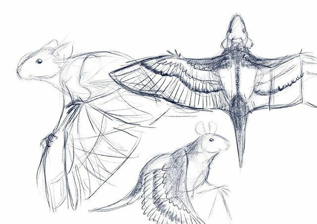 LeadsWithArt's tweet photo. A new species has been spotted 👀
.
.
.
.
.
.
.
.
.
.
.
.
.
.
.
#mouse #bat #pterodactyl #flyingmouse #animaldesign #creaturedesign #creatureconcept #creatureart https://t.co/3jc3fPRe5e https://t.co/2qQIL7Brnj