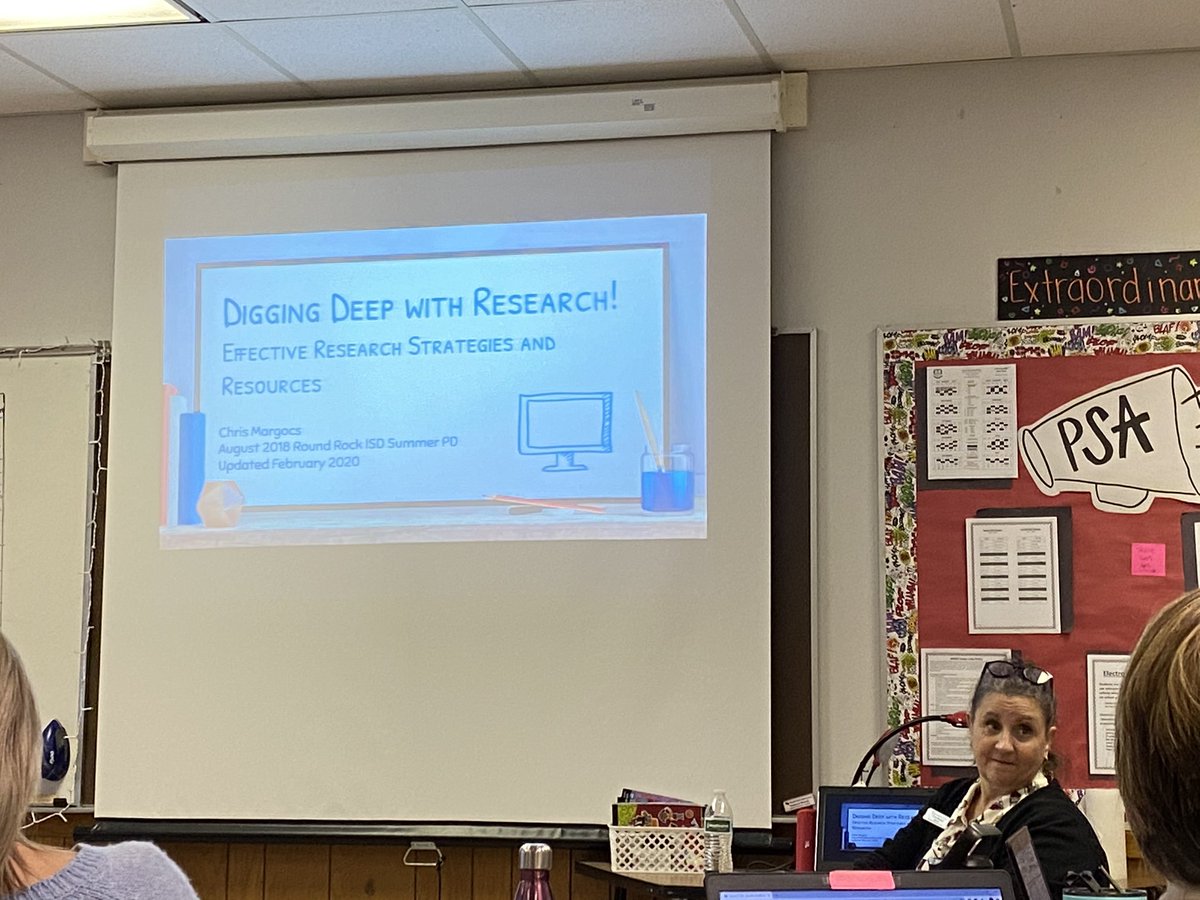 BethPeacock314's tweet photo. Last session of the day is going to greatly positively impact my students’ ISPs! #RRLCMiniCon2 https://t.co/ymJV2koknC