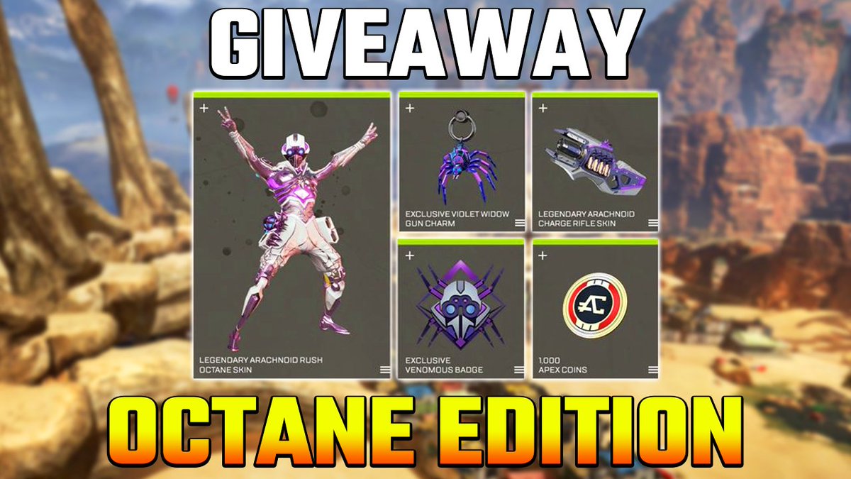 Sethlyy's tweet image. Giving away an Octane Edition!!

To Enter:
-Follow @Sethlyy 
-Follow @Quadmft 
-Retweet this Tweet

*Winner announced in 5 days*