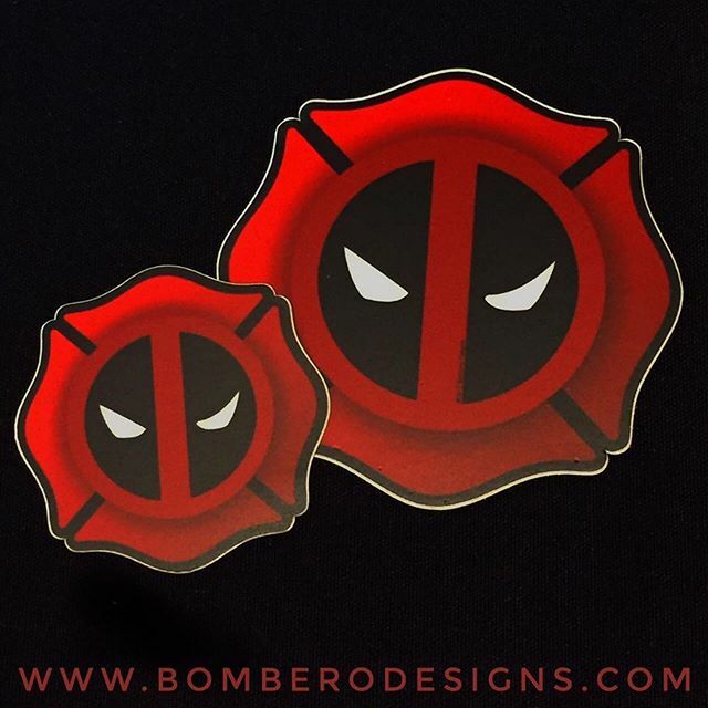 In stock!! Firepool stickers!!! 😍 Get yours now at BomberoDesigns.com ‼️ ift.tt/38FeOMH