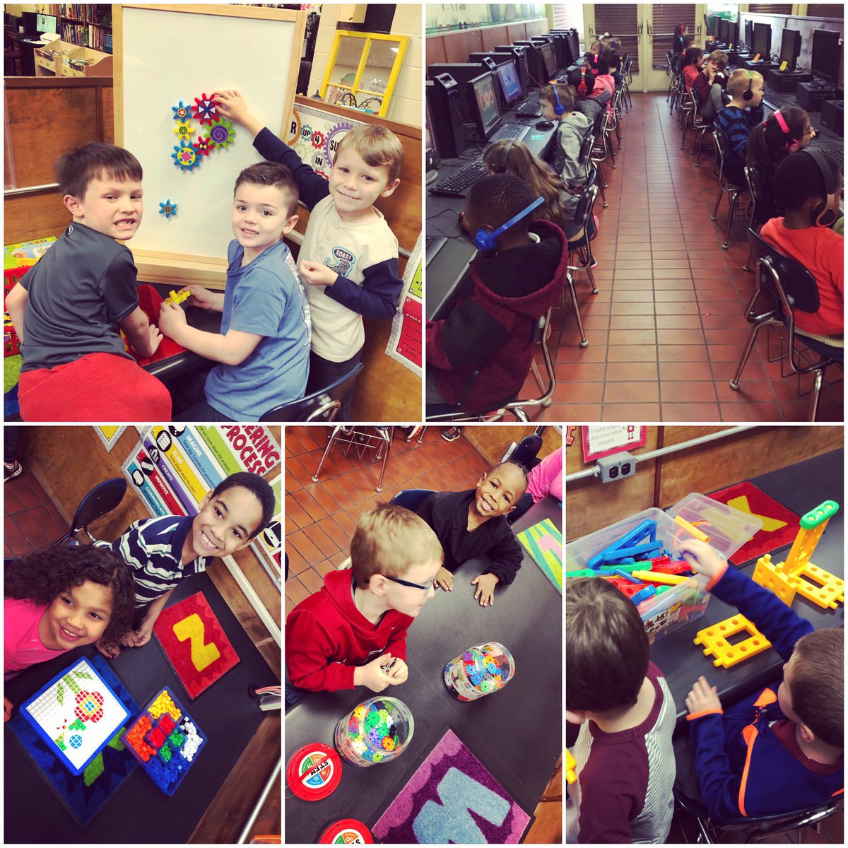JSJKindergarten's tweet photo. TUESDAYS are for MaKeR SPaCE and LeXiA! #teamKINDERGARTEN #teamJSJ #teamECBOE https://t.co/dHhd61DCh5