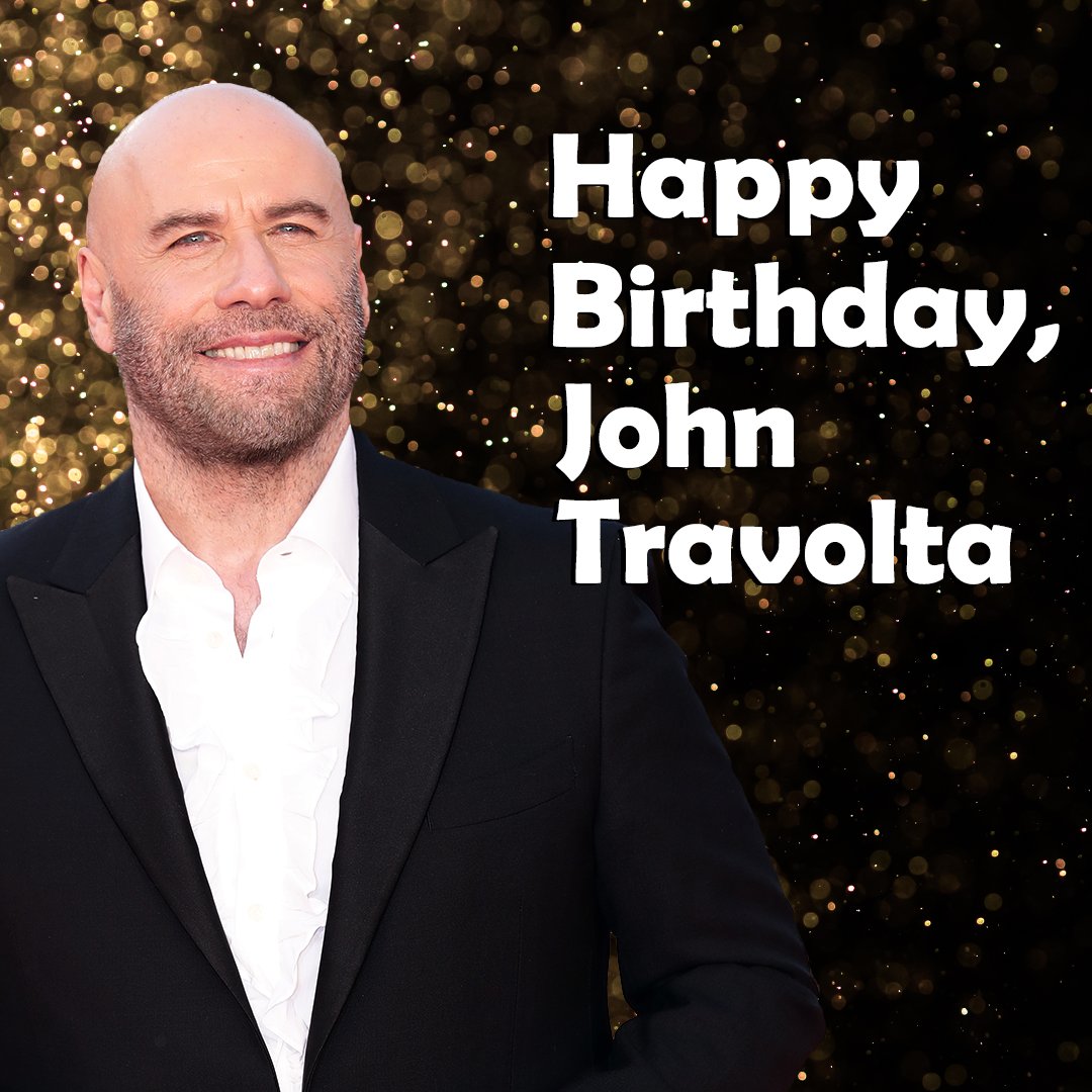 HAPPY BIRTHDAY JOHN TRAVOLTA! The actor turns 66 today! What\s your favorite Travolta movie?? 