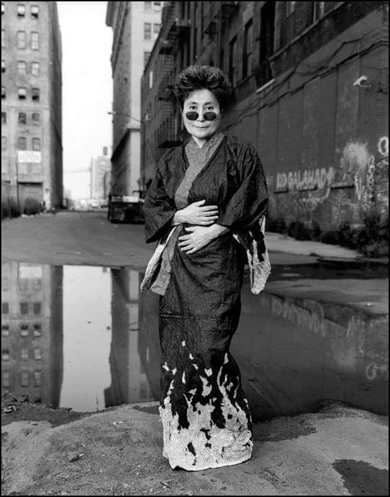 Happy birthday Yoko Ono. She turns 87 today!
I took this photograph of her in 1997. 