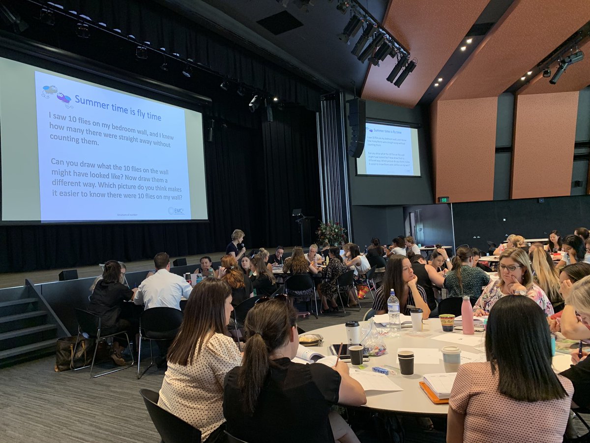 “It’s how you enact a task that makes it challenging.” K-2 teachers engaging in challenging tasks and anticipating student solutions. #5Practices #EMC3 <a href="/janettebobis/">Janette Bobis</a> <a href="/NumeracyNow/">NumeracyNow</a> <a href="/CatholicEdParra/">Catholic Schools Parramatta Diocese</a>