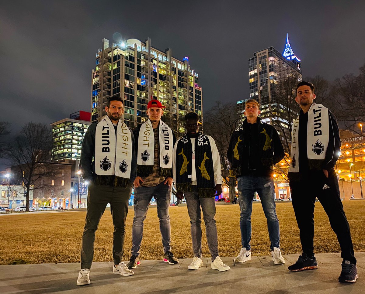 OCSRaleigh's tweet photo. Your 2020 Membership Scarves. @NorthCarolinaFC #COYDW Join Today! https://t.co/mVyBt1XTVe https://t.co/6jJ0NC4QgL