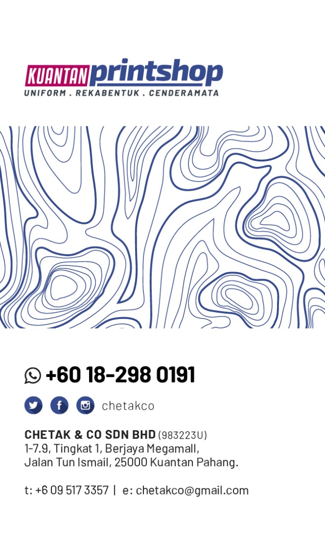 ChetakCo's tweet photo. Kedai buka di MEGAMALL macam biasa menjalankan perkhidmatan percetakan digital. Di buka setiap hari kecuali ahad. Minggu ni ada promosi sticker. Boleh whatsapp kami untuk pertanyaan 018-298 0191.
@KuantanTV @KuantanViral @KuantanOnline https://t.co/UFeEn1w2YY