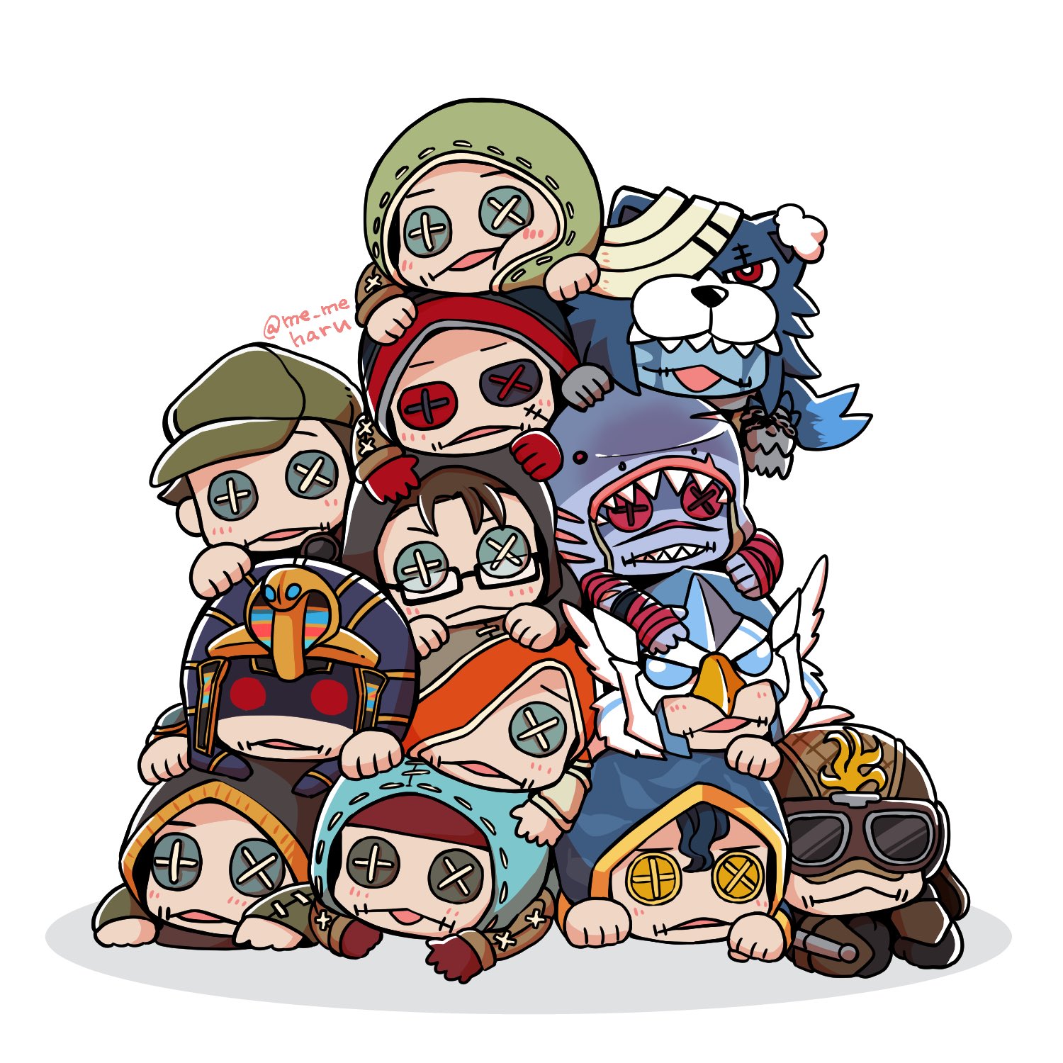 はる 脳筋ゴリラ ナワーブつむつむ 第五人格イラスト Identityvイラスト T Co Tqpdza6hzr Twitter